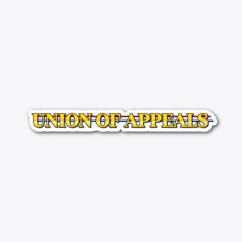 Union of Appeals Sticker